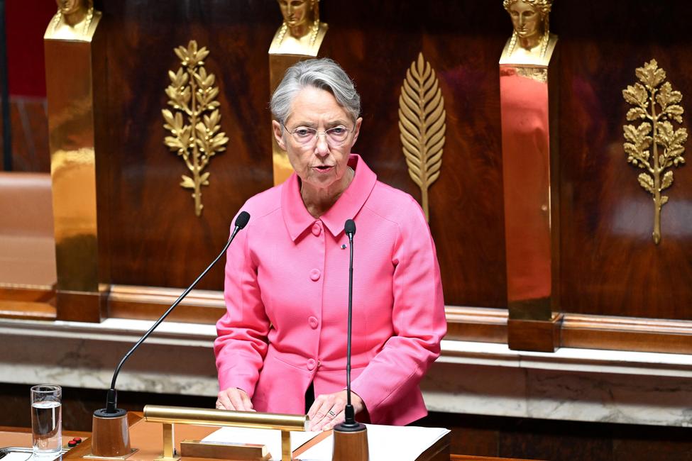 Elisabeth Borne Assemblée nationale AFP