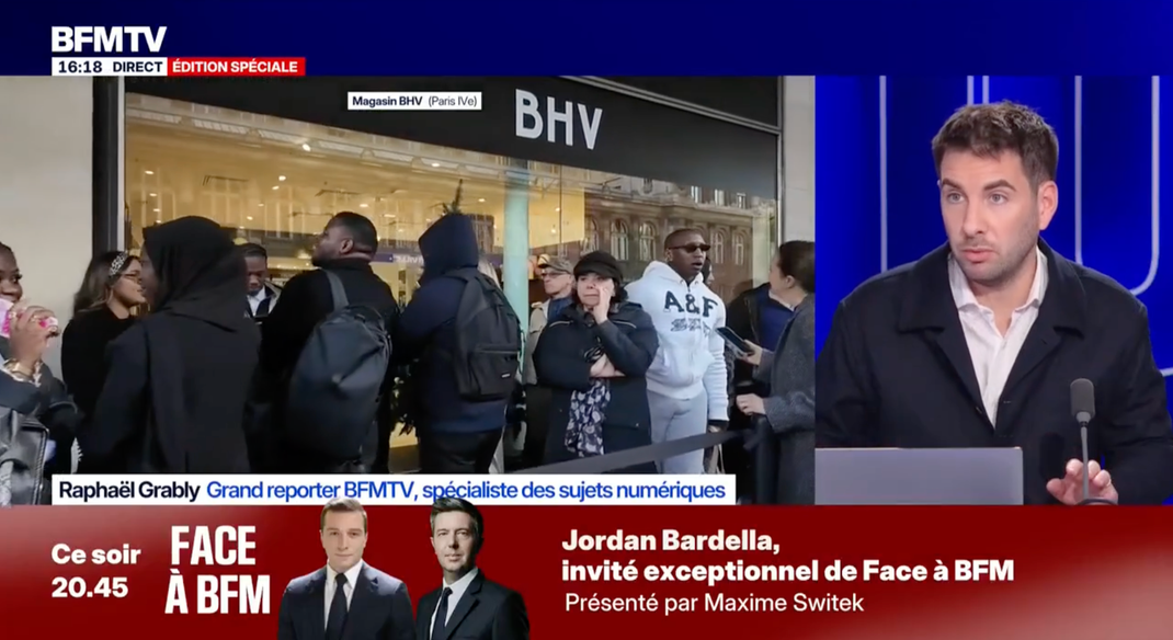Capture d’écran BFMTV