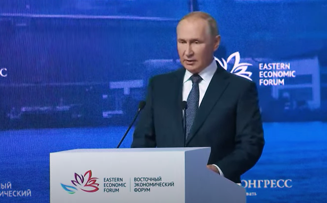 Vladimir Poutine forum économique