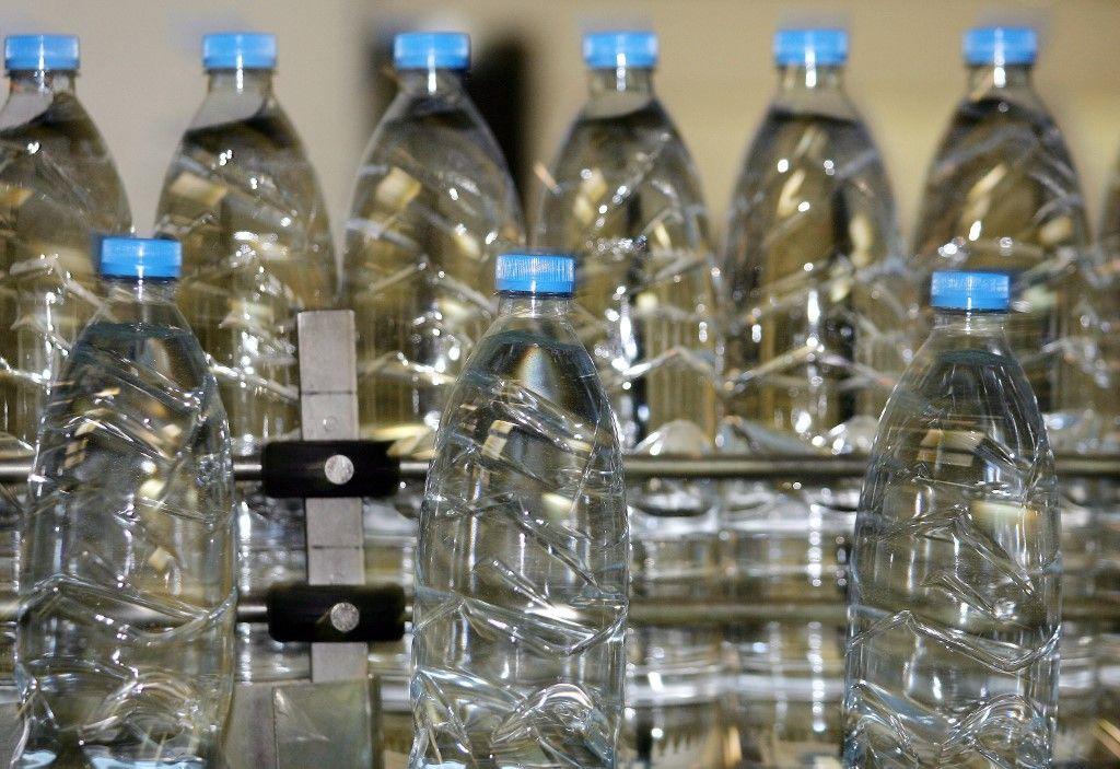 bouteilles plastique AFP