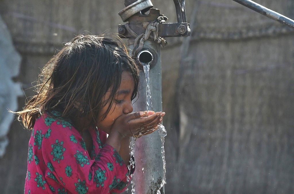 eau Pakistan eau potable AFP