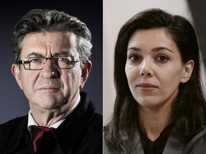 Jean-Luc Mélenchon Sophia Chikirou
