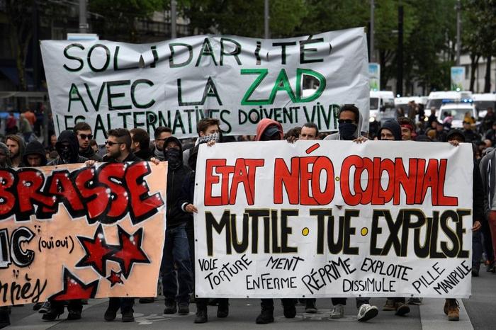 Manifestations police Etat ZAD Etat AFP
