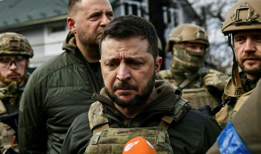 Volodymyr Zelensky AFP