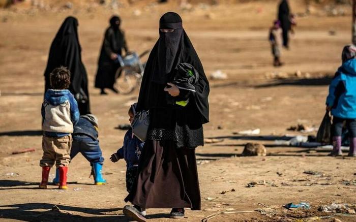 femmes djihadhistes camps de réfugiés AFP