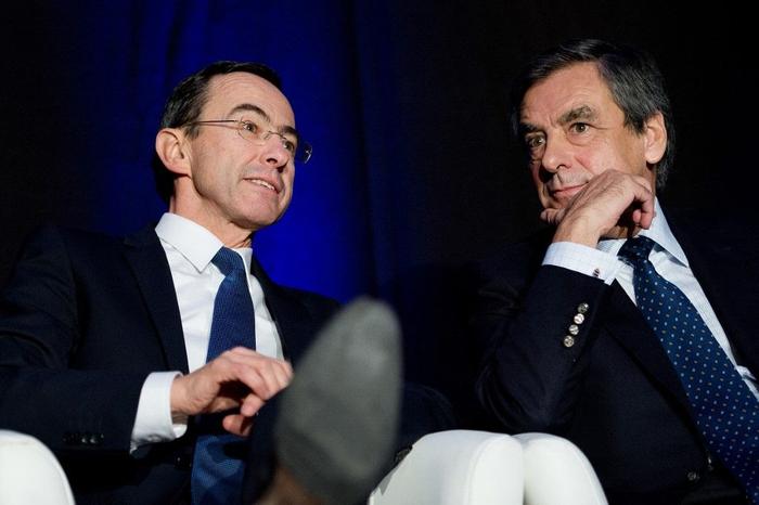 Bruno Retailleau François Fillon AFP
