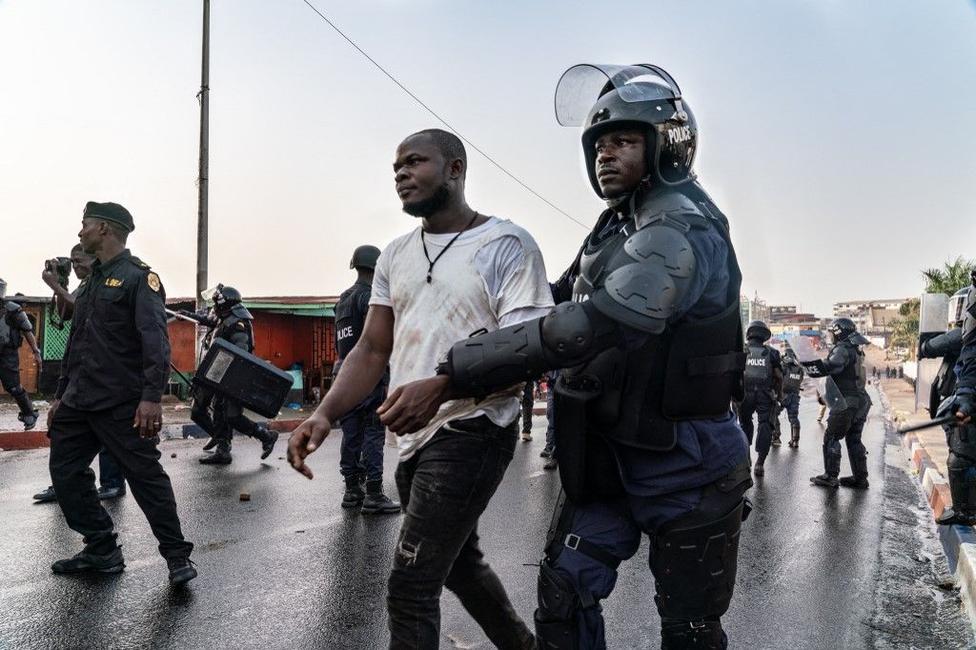 police Libéria AFP