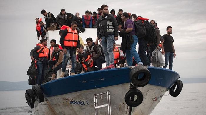 Migrants sur un bateau. (Image d'illustration)