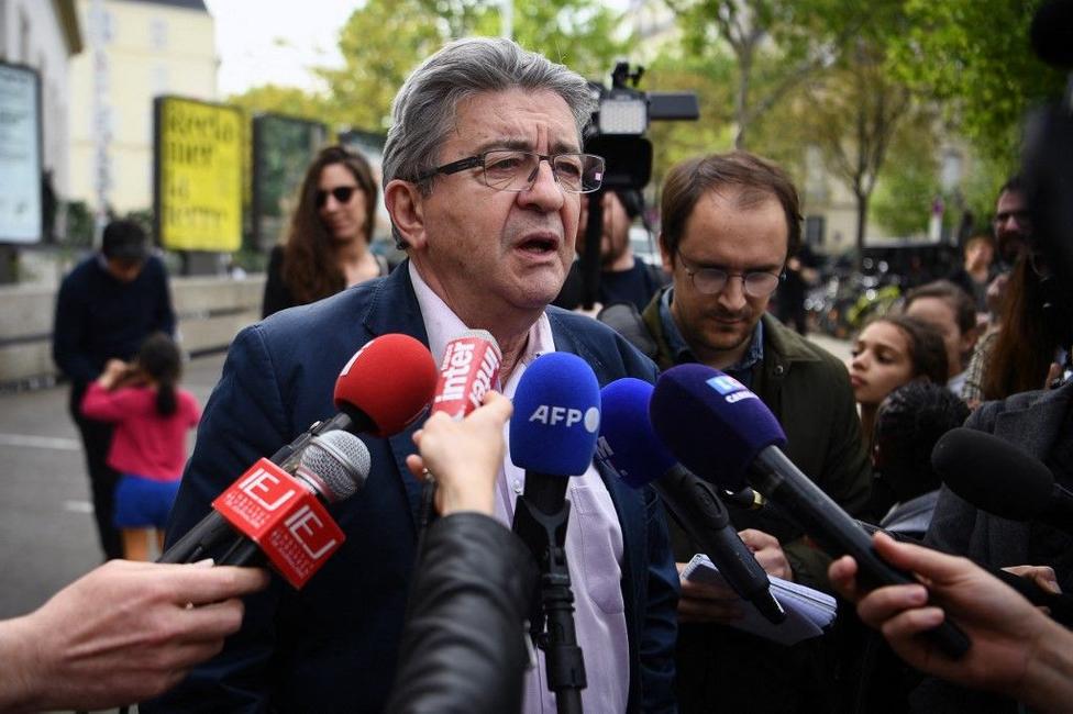 Jean-Luc Mélenchon AFP