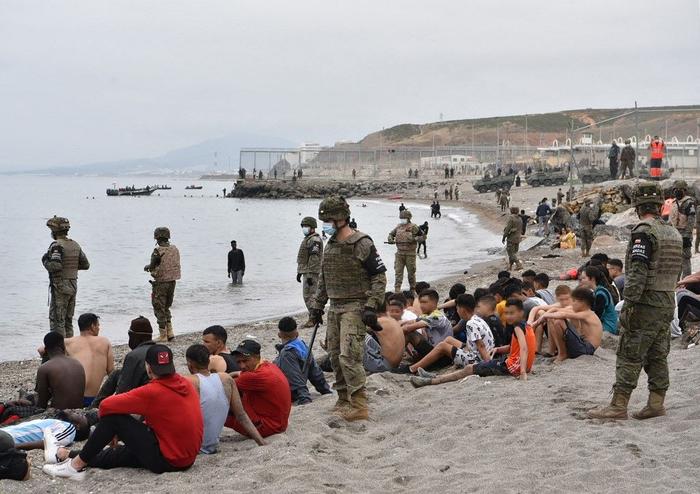 Ceuta migrants AFP
