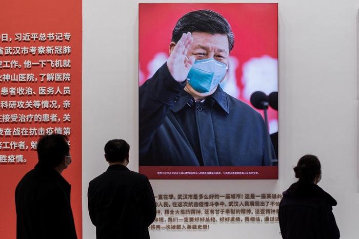 Xi Jinping Chine masque covid-19 AFP