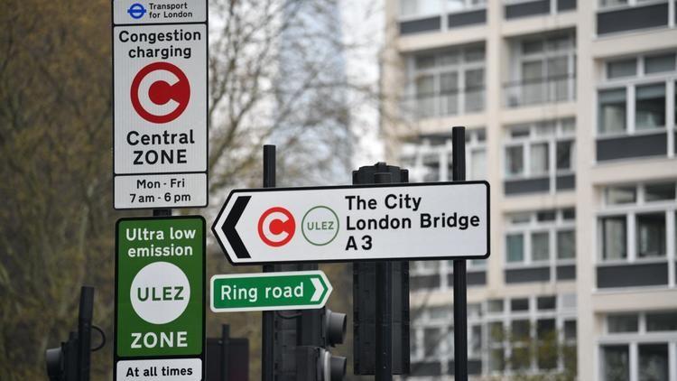 Londres zones à faibles émissions AFP