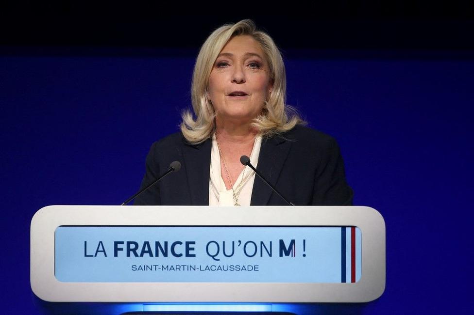 Marine Le Pen portrait AFP