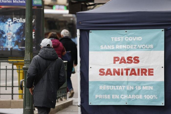 Covid-19 test pass sanitaire AFP