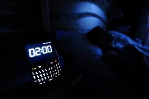 Téléphone au lit