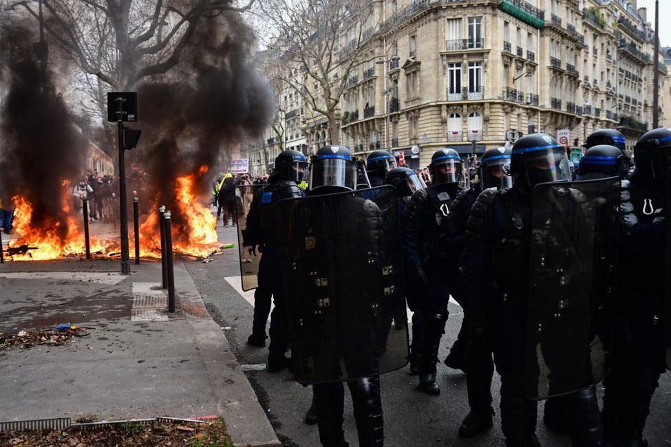 réforme des retraites police AFP