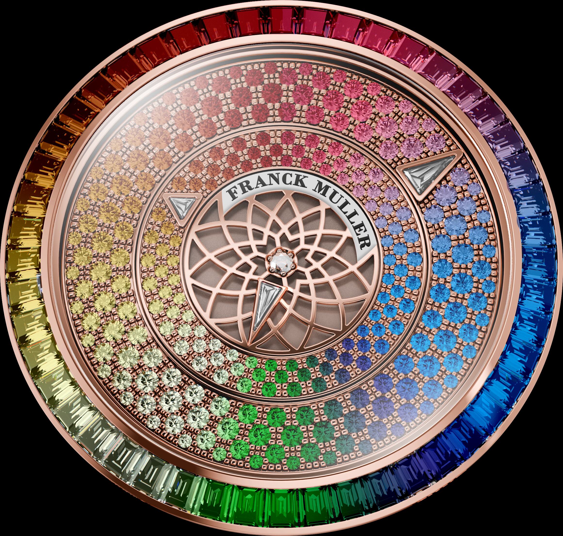 Quand l'arc-en-ciel se dessine à chaque heure et quand les breloques jouent l'orthographe : c'est l'actualité floréale des montres