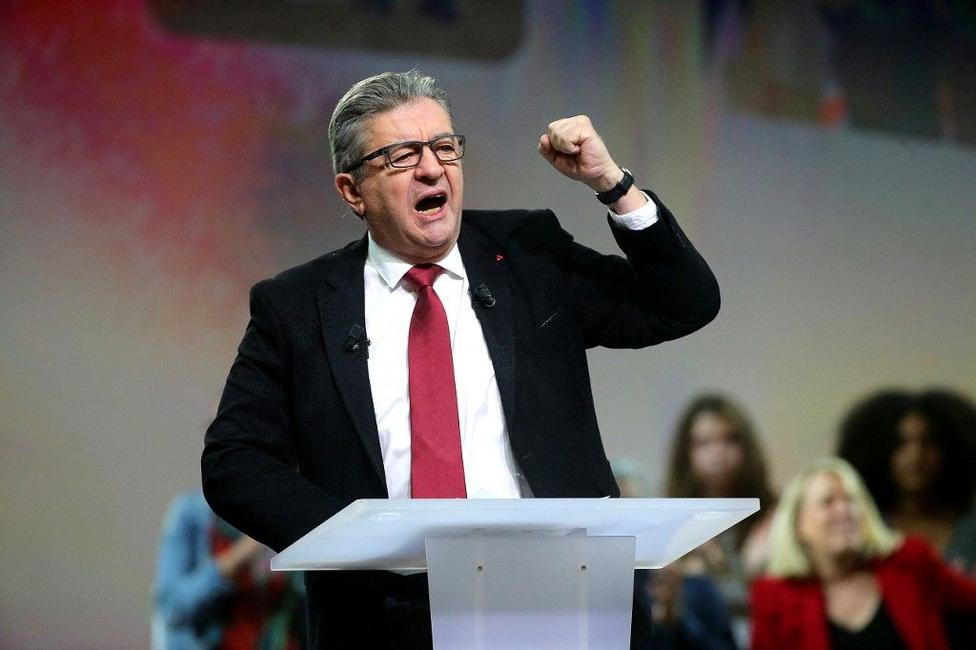 Jean-Luc Mélenchon en campagne