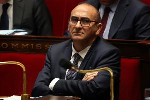 Le ministre de l'Intérieur, Laurent Núñez, lors d'une séance de questions au gouvernement à l'Assemblée nationale, le 31 mars 2026.