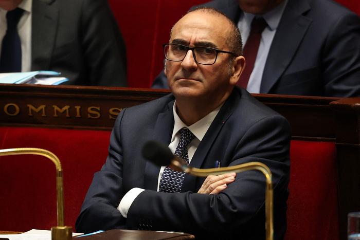 Le ministre de l'Intérieur, Laurent Núñez, lors d'une séance de questions au gouvernement à l'Assemblée nationale, le 31 mars 2026.