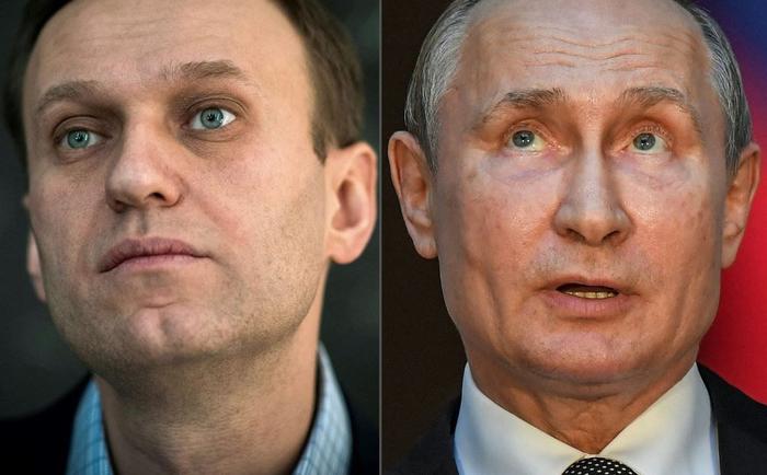 Vladimir Poutine Alexeï Navalny AFP