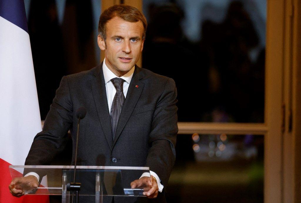 Emmanuel Macron Elysée discours AFP