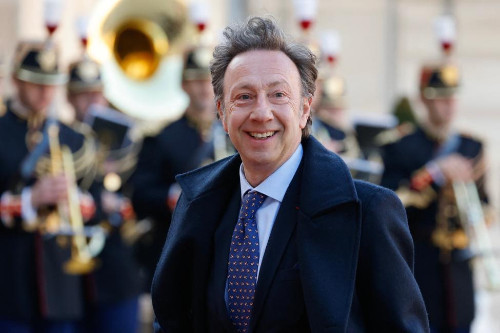 Stéphane Bern en Mars 2025 (Photo by Ludovic MARIN / AFP)