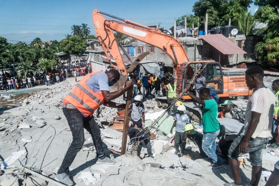 Haïti secours tremblement de terre AFP