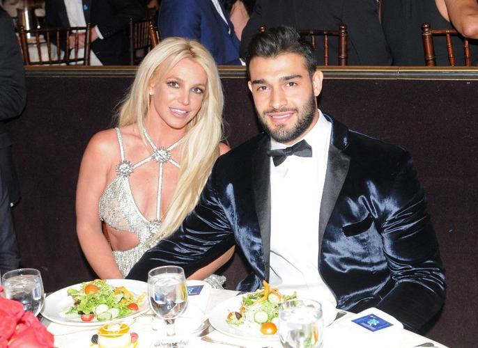 Britney Spears Sam Asghari AFP