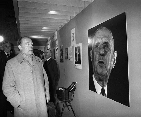 François Mitterrand Charles de Gaulle AFP