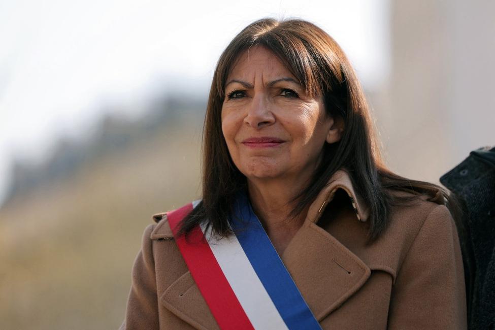 L'ancienne maire de Paris Anne Hidalgo lors d'une cérémonie officielle, image d'illustration. 