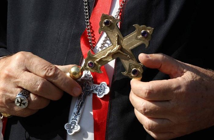 chrétiens d'orient croix religion AFP