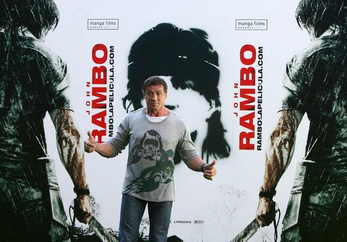 Sylvester Stallone Rambo AFP