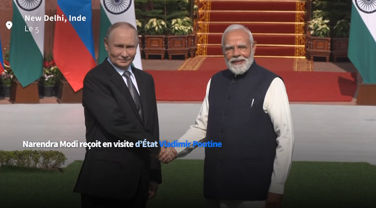 Narendra Modi accueille Vladimir Poutine en Inde et défie le monde occidental