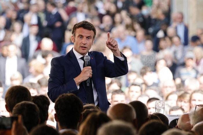 Emmanuel Macron 2022 AFP