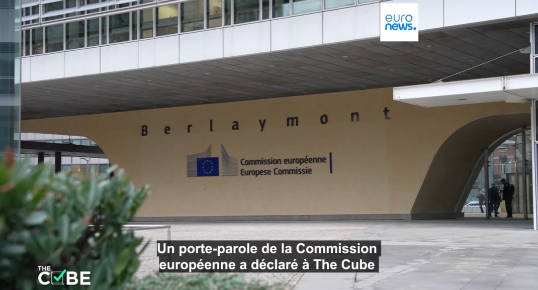 Capture d'écran Euronews