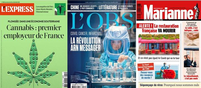 revue de presse 22 juillet couverture