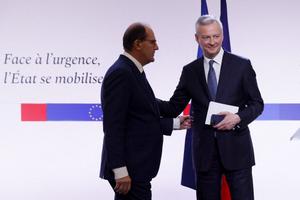 Bruno Le Maire Jean Castex AFP