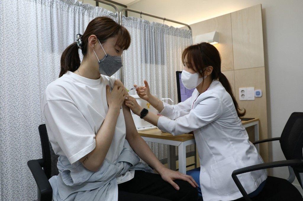 Covid-19 vaccin Corée du Sud AFP