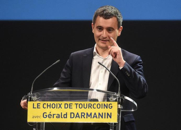 Gérald Darmanin Tourcoing AFP