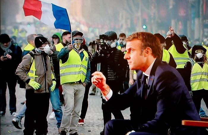Emmanuel Macron Gilets jaunes AFP