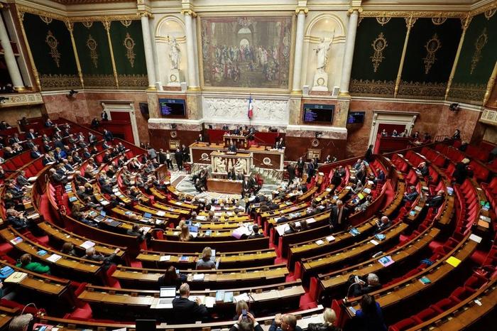 Une vue de l'Assemblée nationale.