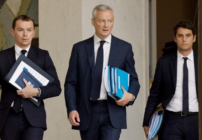 Bruno Le Maire Gabriel Attal AFP