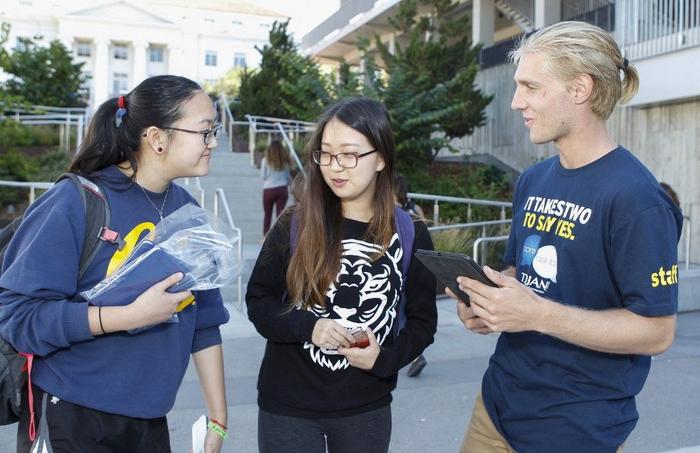 Berkeley étudiants AFP