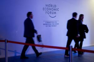 Le forum de Davos en 2024.