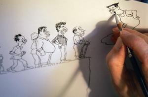 caricature politique Cabu AFP