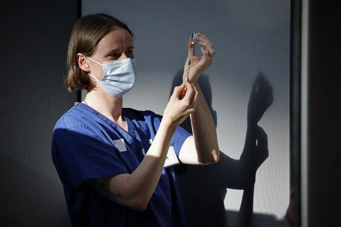 Covid-19 vaccination Londres AFP