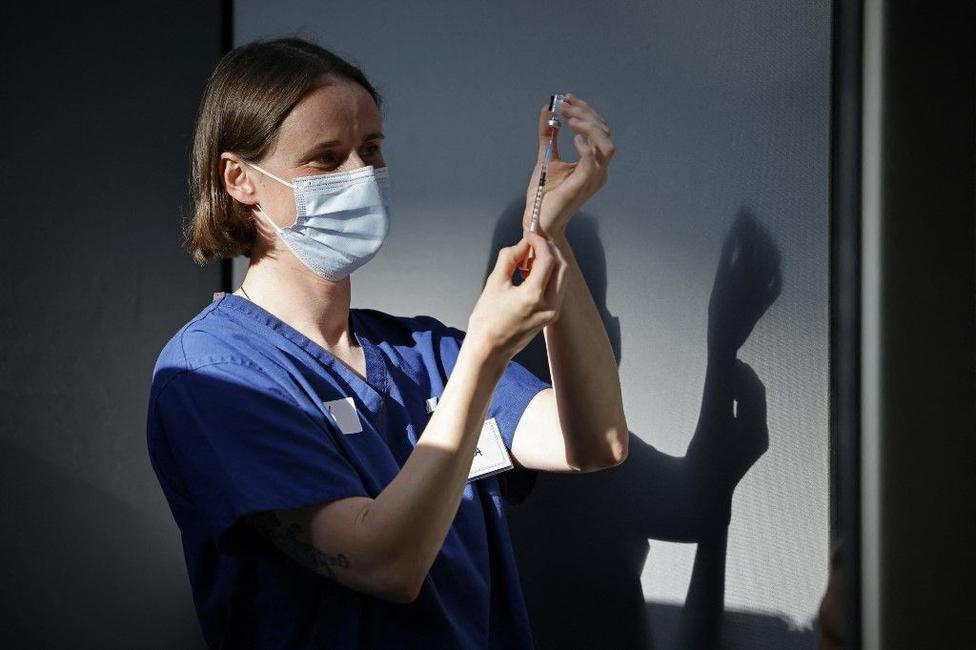 Covid-19 vaccination Londres AFP