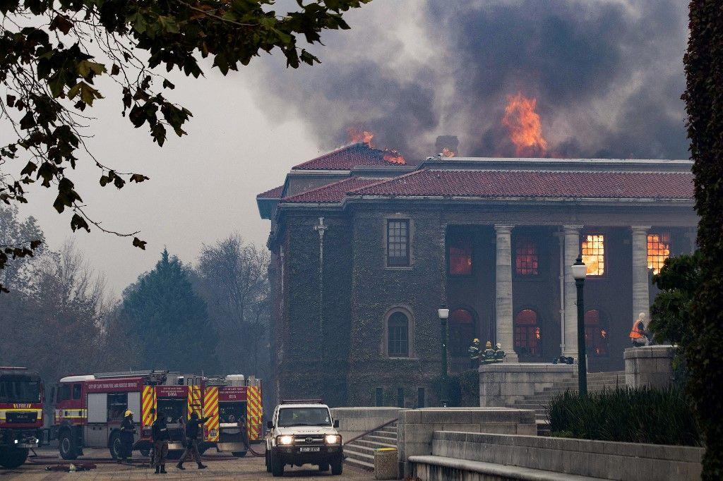 incendie Le Cap AFP