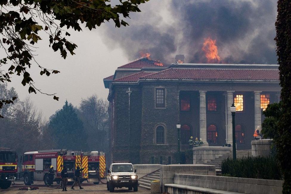 incendie Le Cap AFP